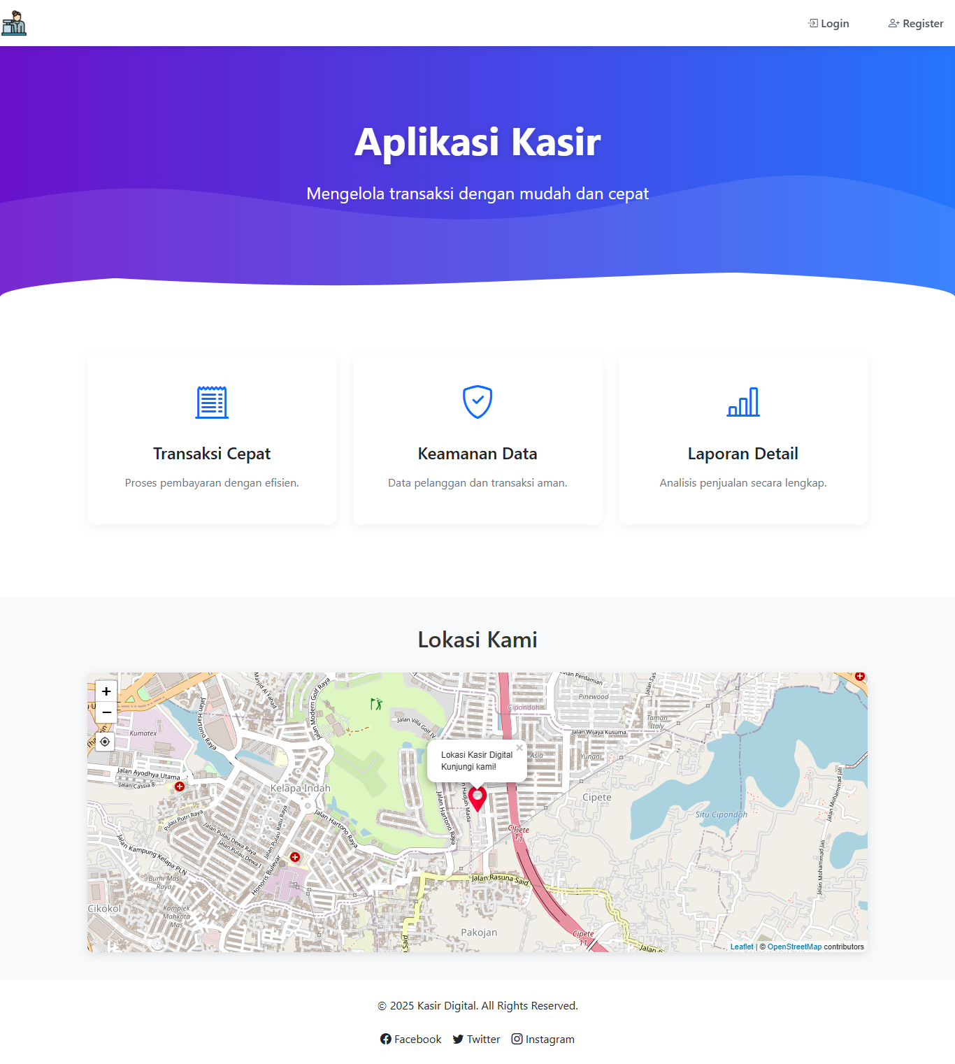 Aplikasi Kasir