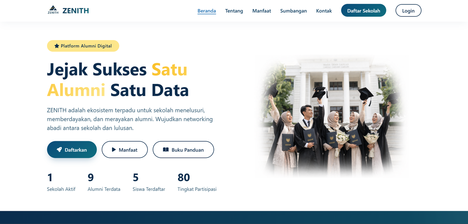 Sistem Pendataan Alumni (ZENITH)