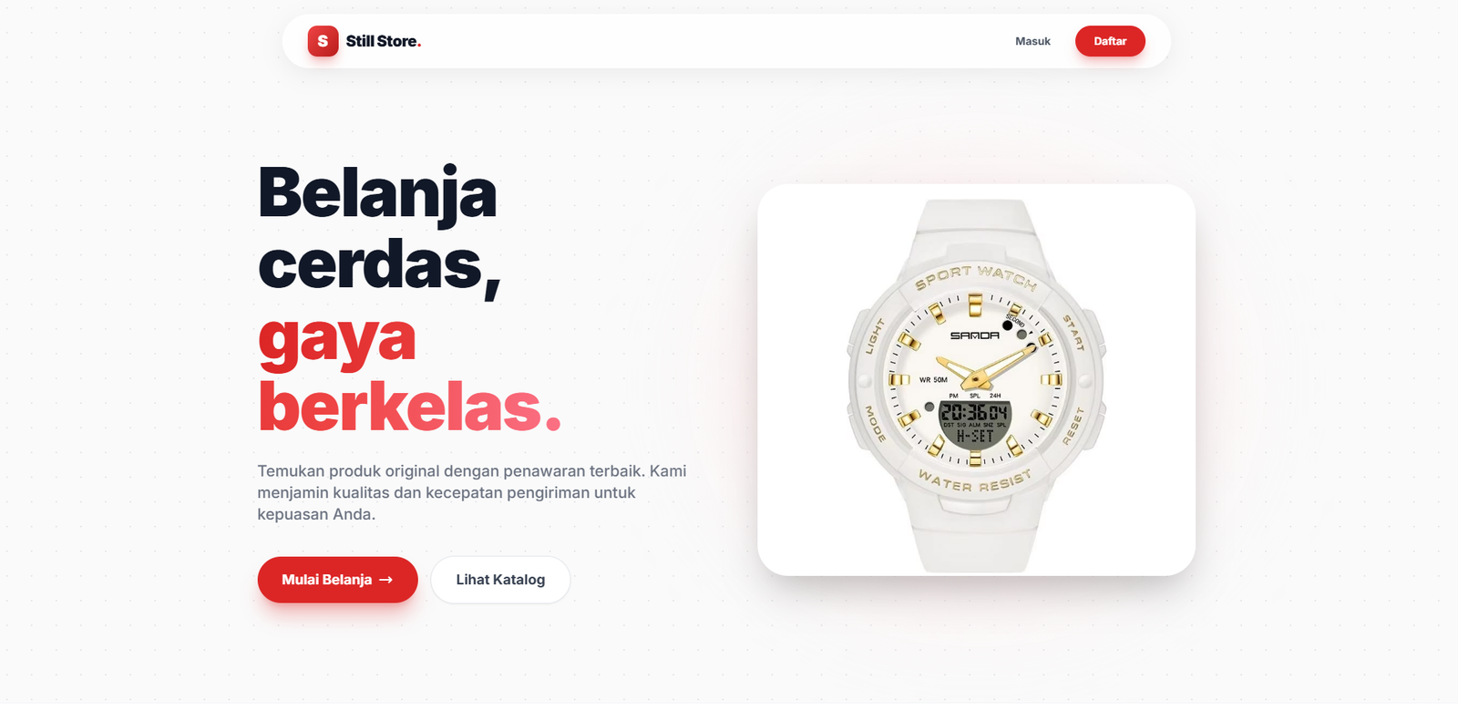 E-Commerce Jam Tangan