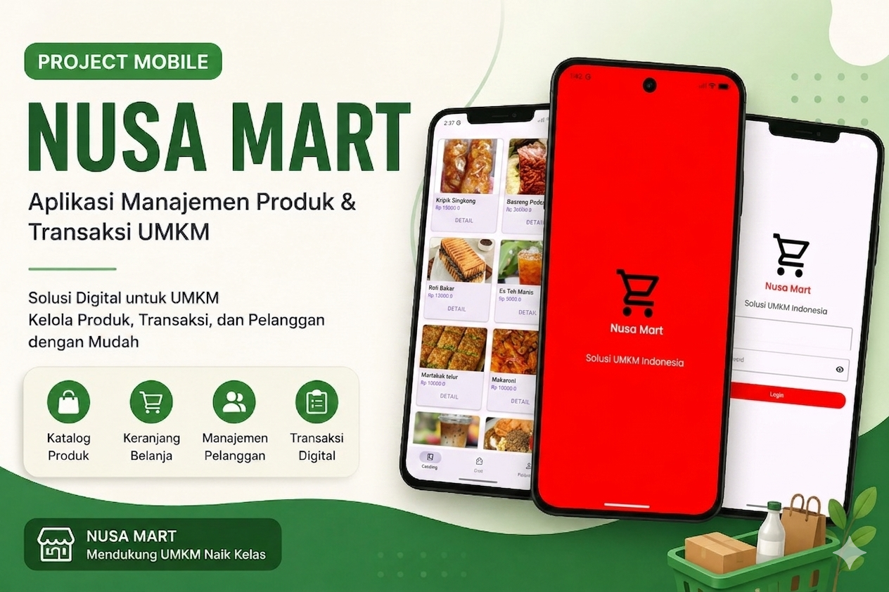 Nusa Mart (Aplikasi Manajemen Produk & Transaksi UMKM)