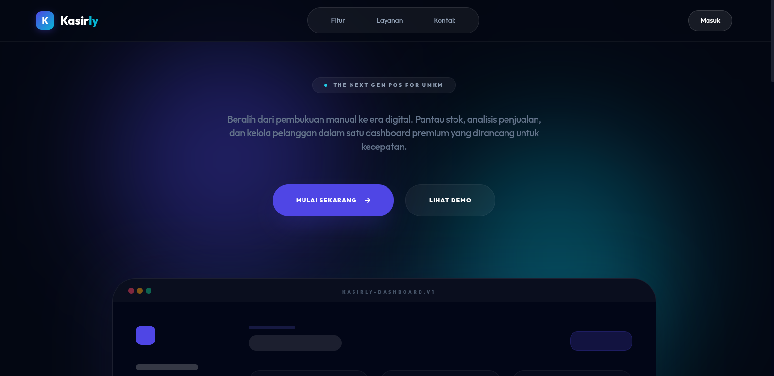 Kasirly (Aplikasi Manajemen Produk/Barang)