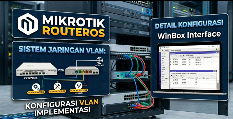 Segmentasi Jaringan Menggunakan MikroTik